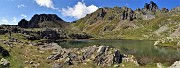 27 Lago di  Ponteranica sup. (2115 m) con da sx Triomen, Quota 2309, Valletto